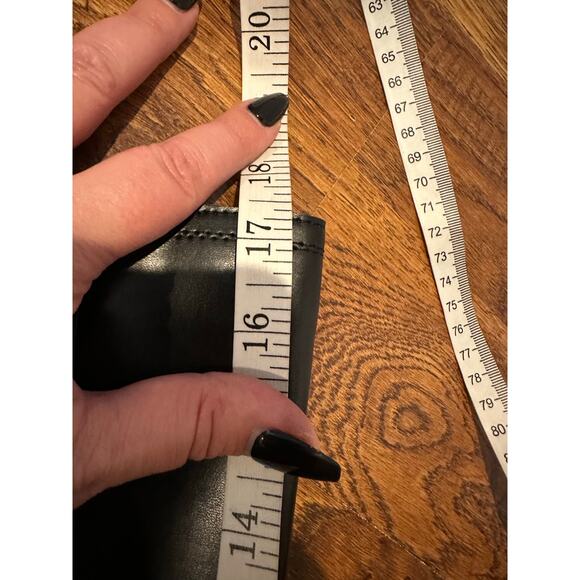 Franco Sarto Women's Henrietta Faux Leather Riding Boots Black Size 6 NWOB - Picture 13 of 13